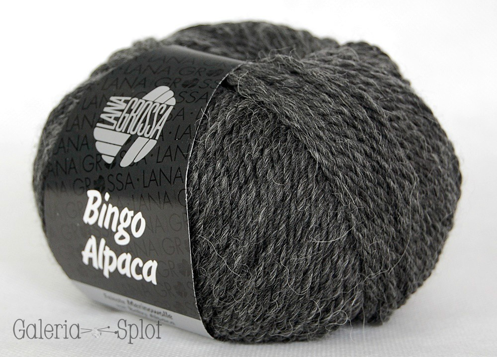 Bingo Alpaca 13 - antracyt- ciemny szary
