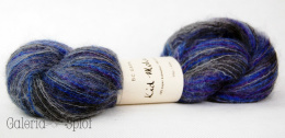 Kid Mohair - 6033 błękit, fiolet, granat