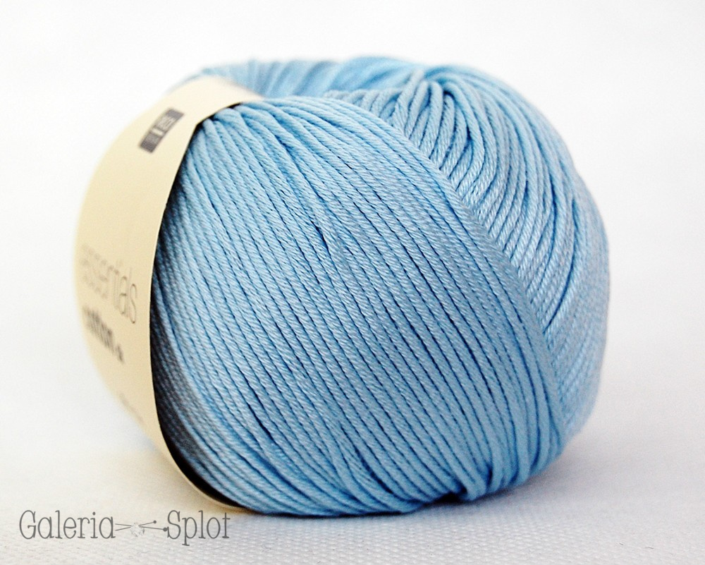 essentials cotton dk - 27 jasny błękit essentials cotton dk - 27 jasny błękit