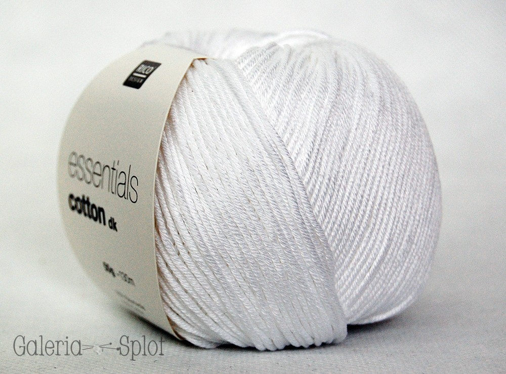 essentials cotton dk - 80 biały essentials cotton dk - 80 biały