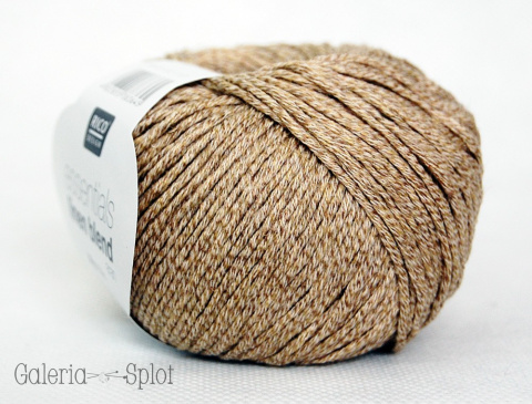 essentials linen blend aran -002 beż melanż