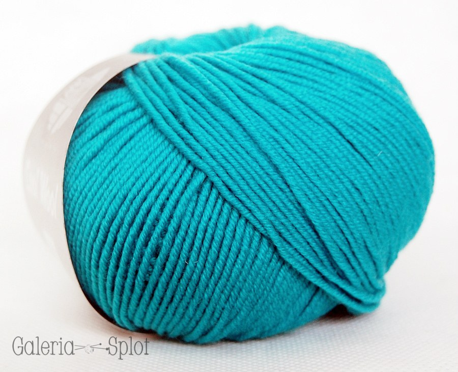 Cool Wool -502 turkus niebieski