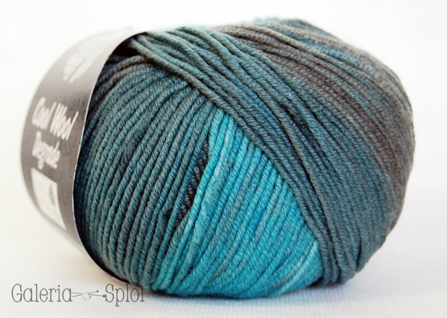 Cool Wool Degrade -6006 turkus, zieleń