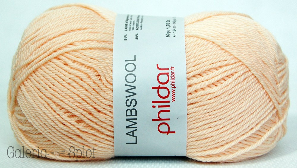LAMBSWOOL - pudrowy 125