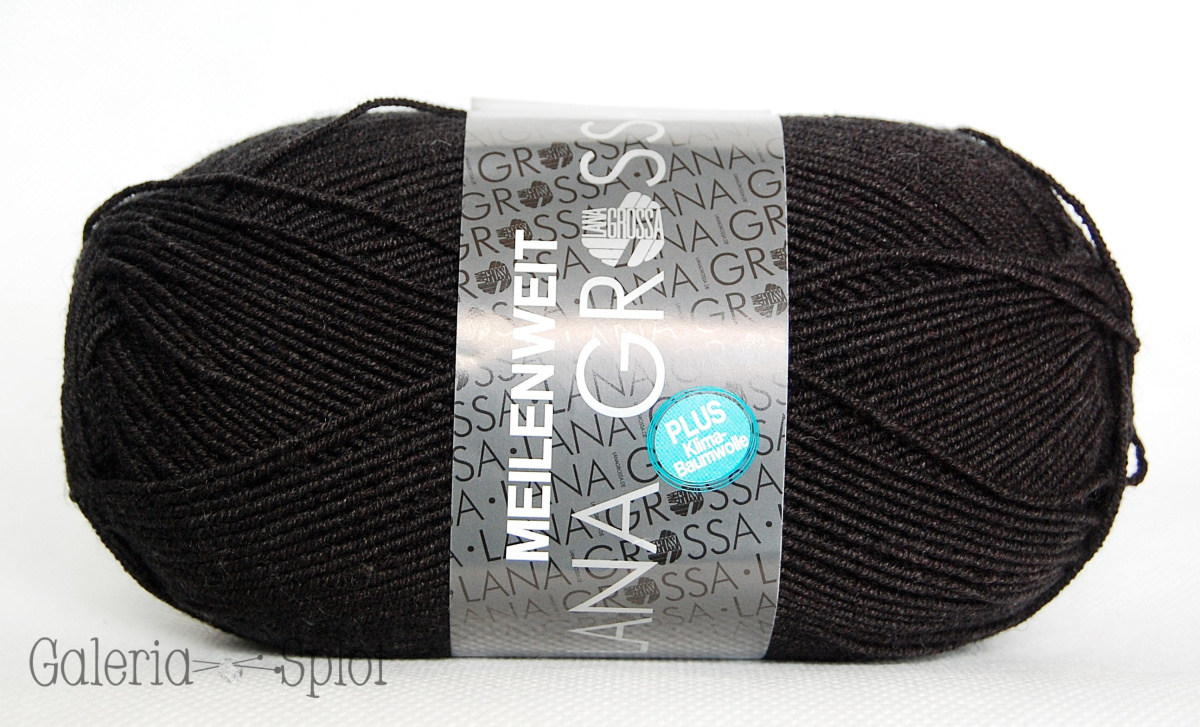 Meilenweit -Cotton Stretch - 8009 czarny Meilenweit -Cotton Stretch - 8009 czarny
