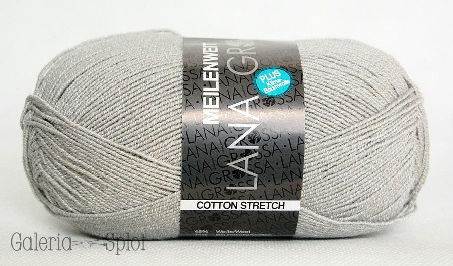 Meilenweit -Cotton Stretch - 8024 szary Meilenweit -Cotton Stretch - 8024 szary
