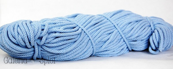 sznurek bawełniany - jasny błękit