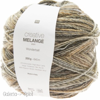 creative melange aran Wonderball - 001 brązy