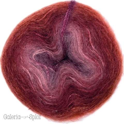 essentials super kid mohair silk Colourlove - 016 czerwień