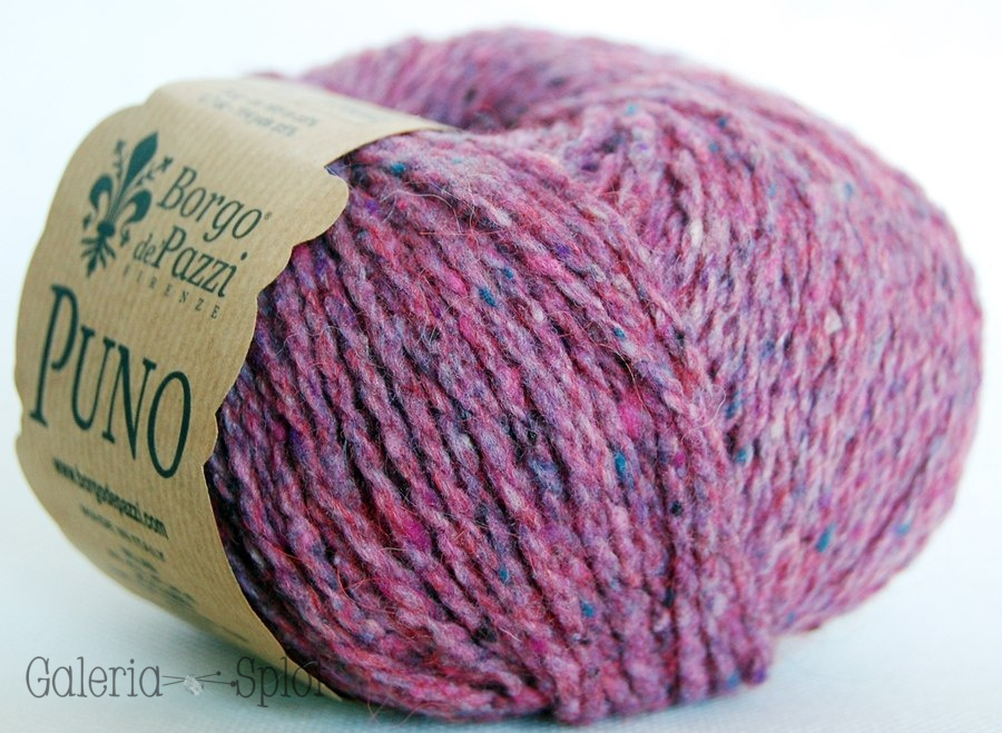 Puno - 91 fiolet, tweed, melanż Puno - 91 fiolet, tweed, melanż
