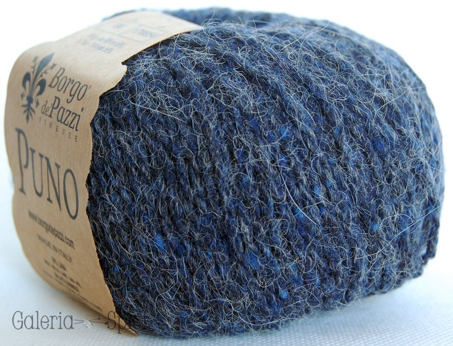 Puno - 96 granat, tweed, melanż Puno - 96 granat, tweed, melanż