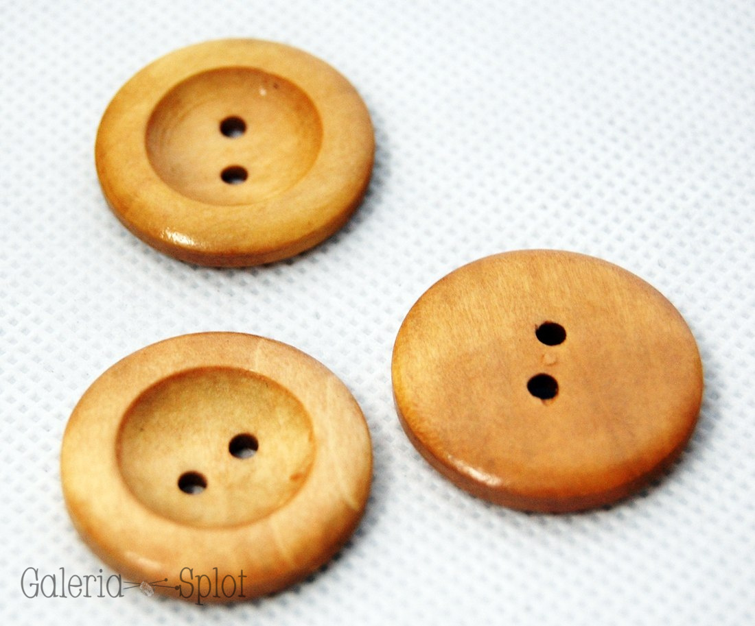 guziki - 30 mm drewniane guziki - 30 mm drewniane