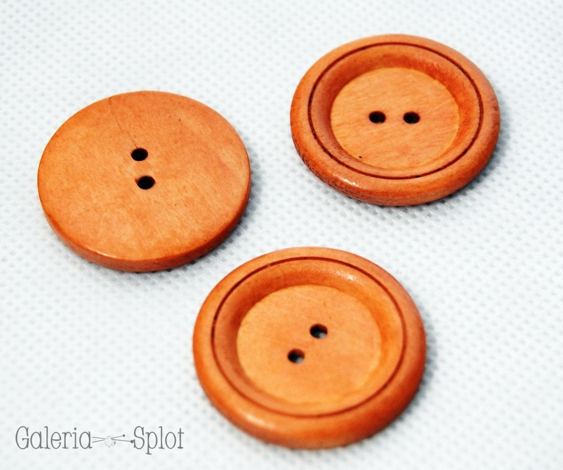 guziki - 30 mm drewniane guziki - 30 mm drewniane