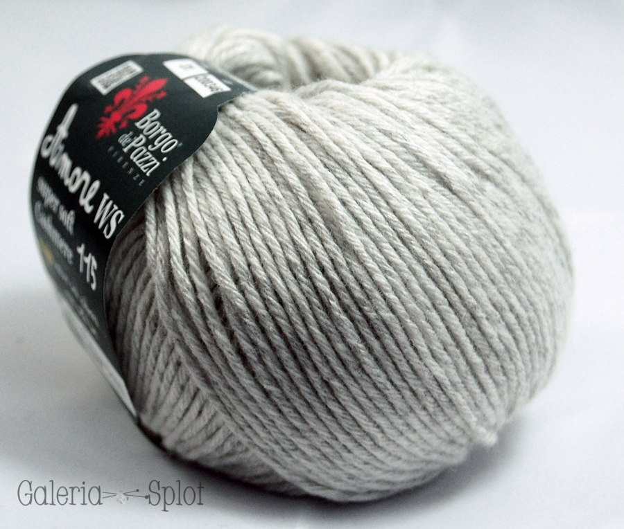 Amore supersoft Cashmere 115 - jasny szary melanż 31 Amore supersoft Cashmere 115 - jasny szary melanż 31