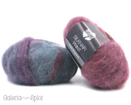 Silkhair Print - 352 fiolet, szary bordo