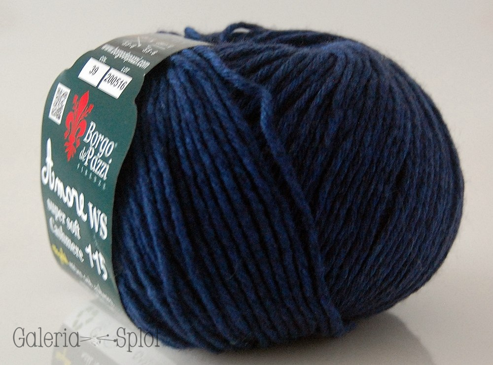 Amore supersoft Cashmere 115 - ciemny niebieski - 39 Amore supersoft Cashmere 115 - ciemny niebieski - 39