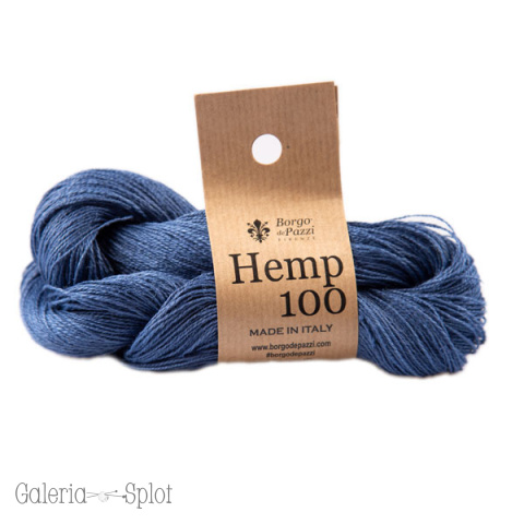 Hemp 100 - 79 niebieski