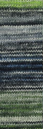 Romanza Cotone - 009 - zielony, błękit, naturalny Romanza Cotone - 009 - zielony, błękit, naturalny