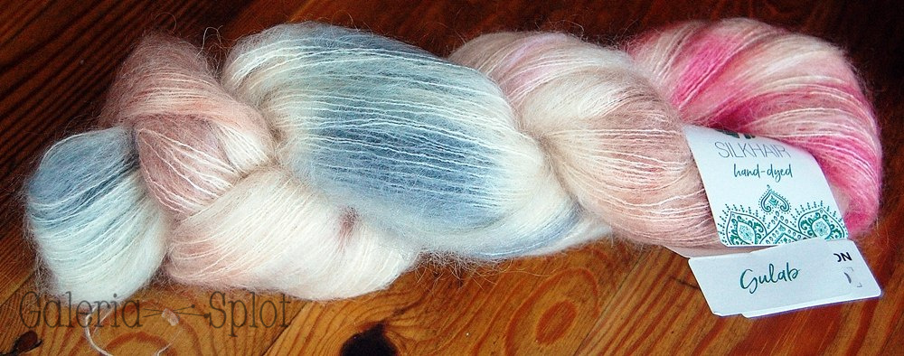 Silkhair hand-dyed 610 - Gulab Silkhair hand-dyed 610 - Gulab