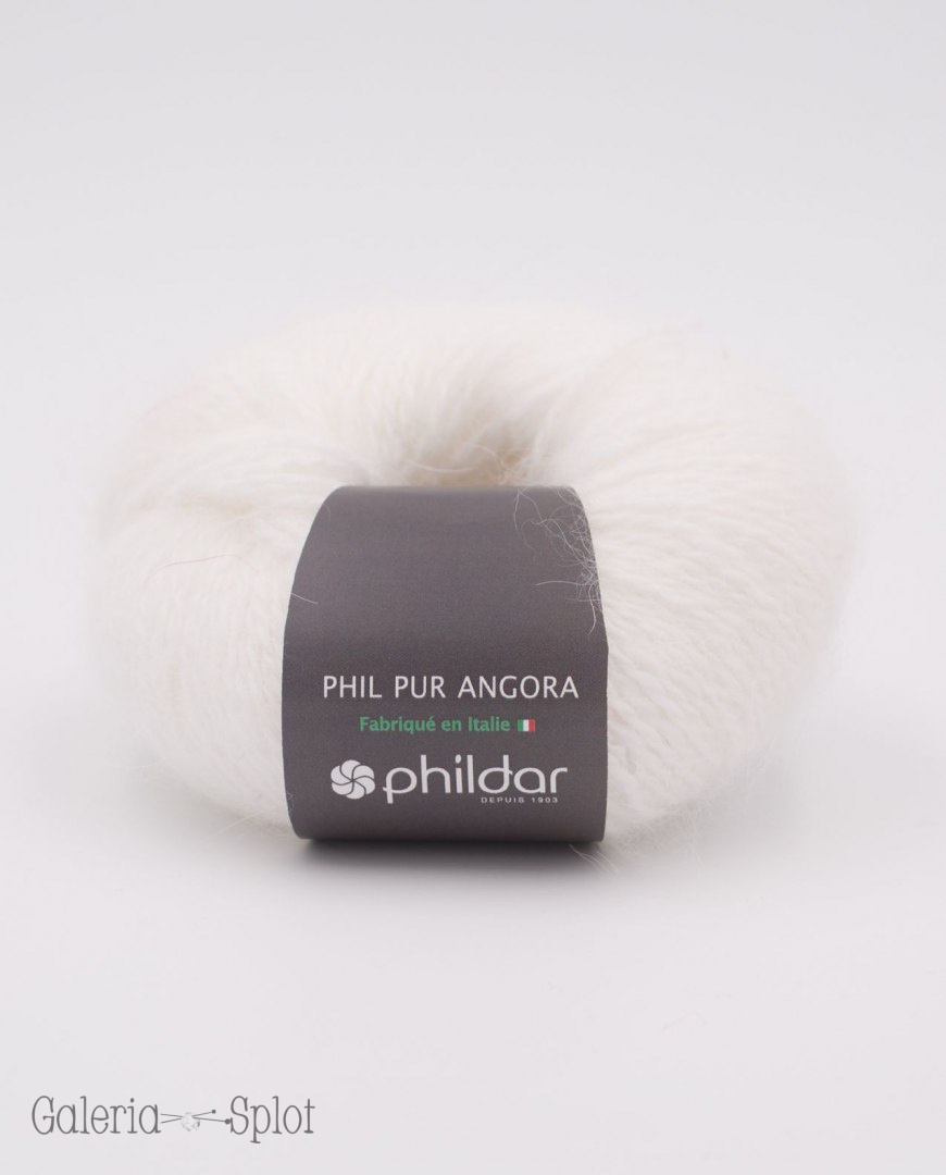 Pur angora - ivoire Pur angora - ivoire