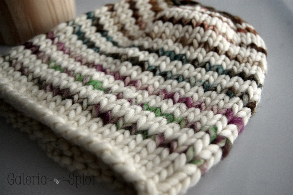 gruba, paski 100% merino gruba, paski 100% merino