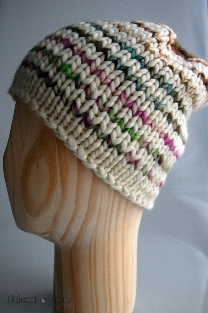 gruba, paski 100% merino gruba, paski 100% merino