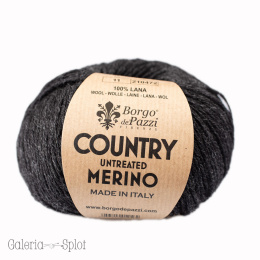 Country Untreated Merino - 11 czarny melanż