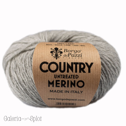 Country Untreated Merino - 9 jasny szary melanż