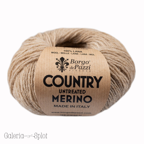 Country Untreated Merino - 2 beż