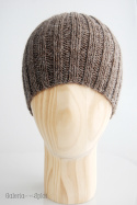 czapka - brąz-alpaka z merino czapka - brąz-alpaka z merino