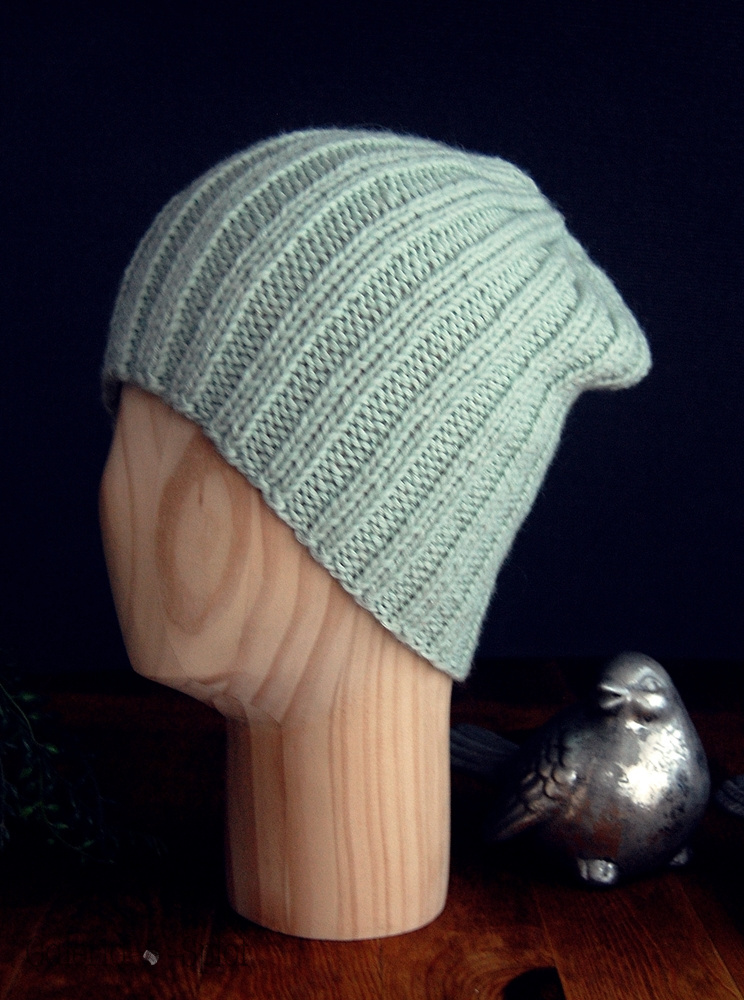 czapka z merino pistacjowa czapka z merino pistacjowa