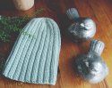 czapka z merino pistacjowa czapka z merino pistacjowa