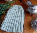 czapka z merino pistacjowa czapka z merino pistacjowa