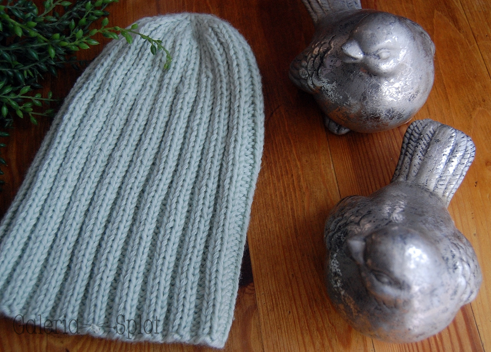 czapka z merino pistacjowa czapka z merino pistacjowa