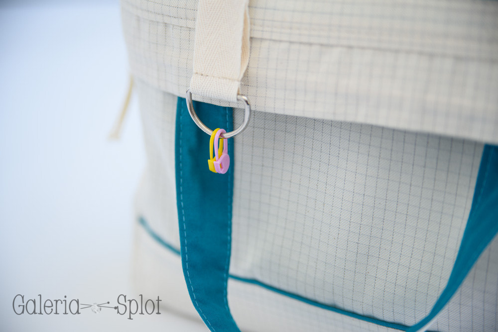 organizer - torba - turkus organizer - torba - turkus
