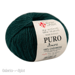 Amore Puro Cashmere - ciemna zieleń 8