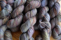 Baby Alpaka Silk - jagodowy zagajnik - odcienie fioletu, zieleni Baby Alpaka Silk - jagodowy zagajnik - odcienie fioletu, zieleni