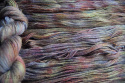 Baby Alpaka Silk - jagodowy zagajnik - odcienie fioletu, zieleni Baby Alpaka Silk - jagodowy zagajnik - odcienie fioletu, zieleni