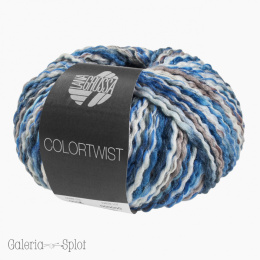 Colortwist -08 biały, niebieski, taupe