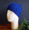 czapka - Anna ciemny niebieski