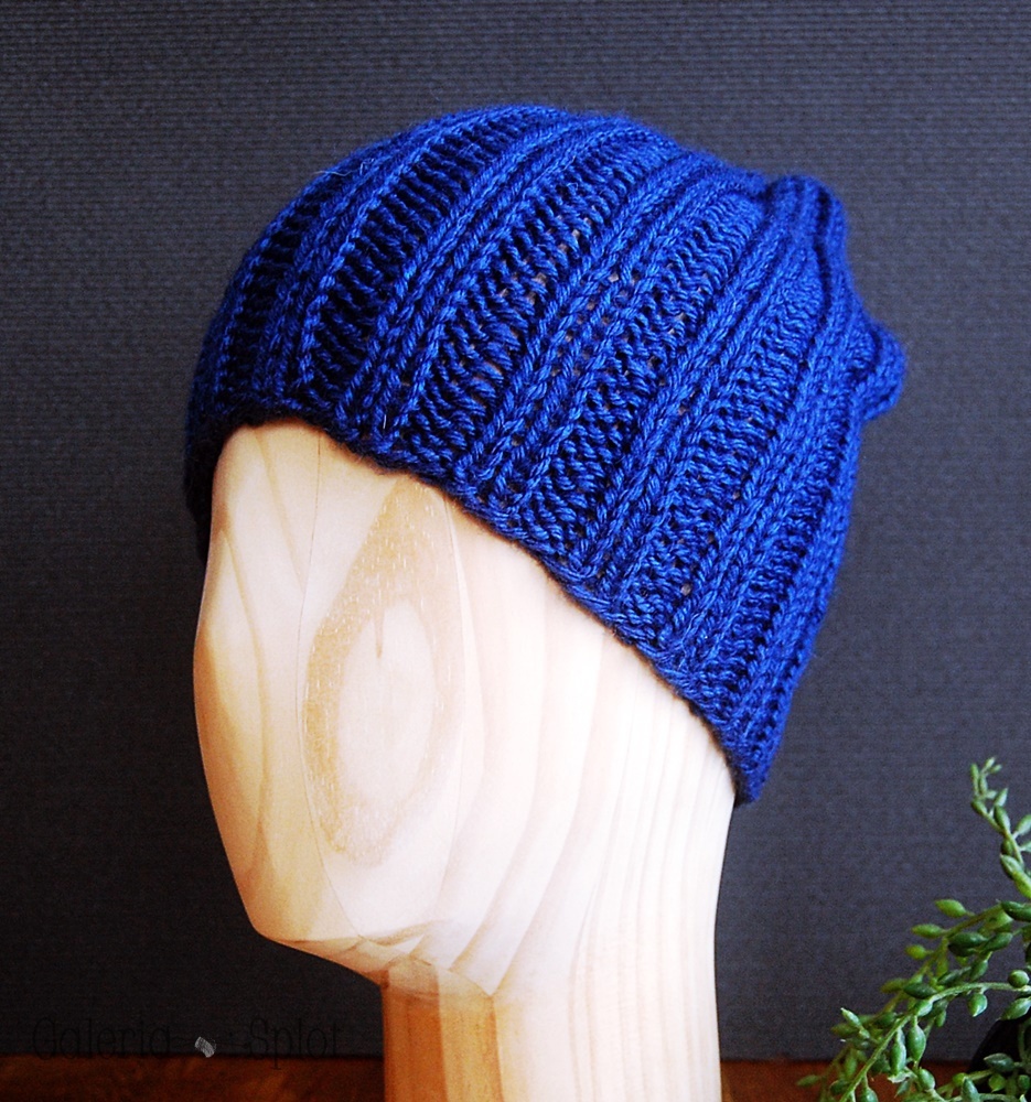 czapka - Anna ciemny niebieski