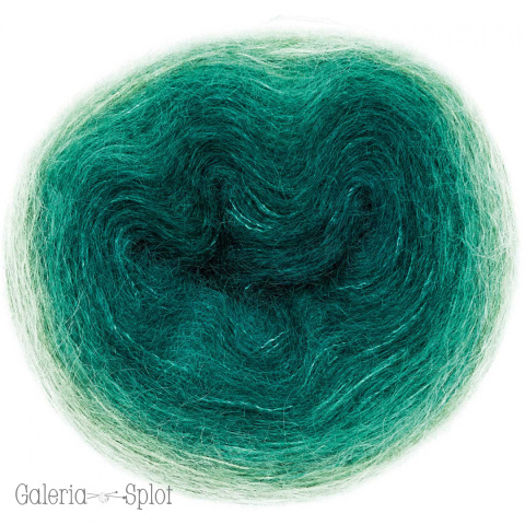 essentials super kid mohair silk Colourlove - 008 odcienie zieleni