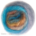 essentials super kid mohair silk Print summer- 013 niebieski, brąz essentials super kid mohair silk Print summer- 013 niebieski, brąz