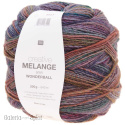 creative melange aran Wonderball - 016 fiolet, brąz