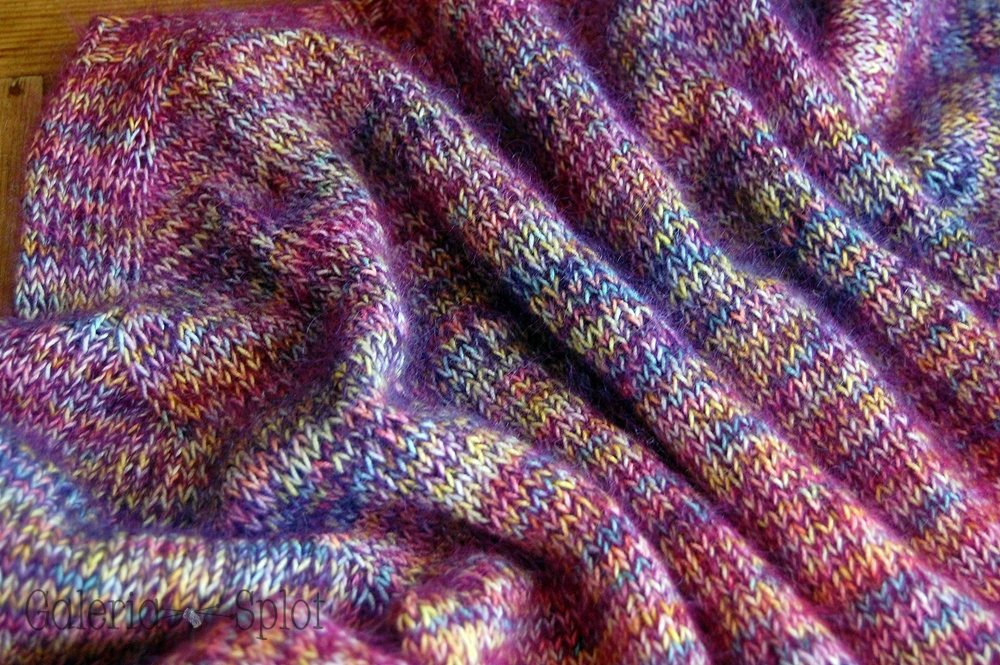 luźny sweterek - violet luźny sweterek - violet