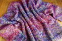 luźny sweterek - violet