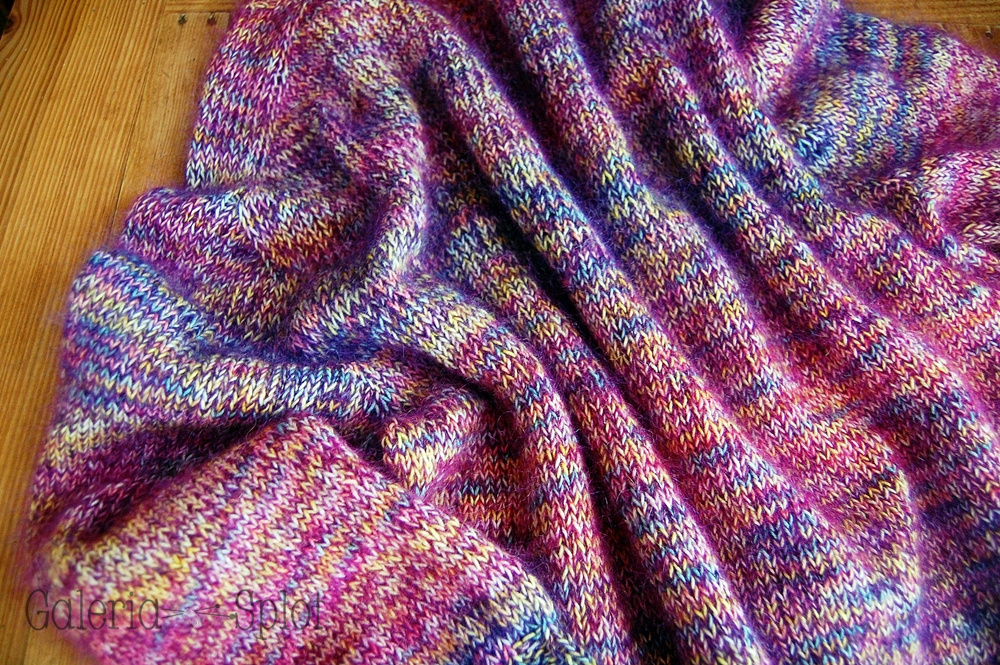 luźny sweterek - violet luźny sweterek - violet