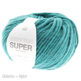 Essentials Super super chunky- 039 ciemny turkus