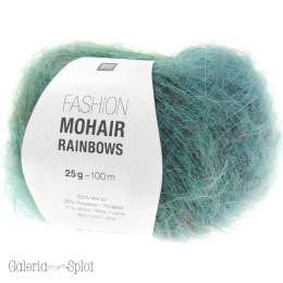 Fashion Mohair Rainbows - 005 aqua