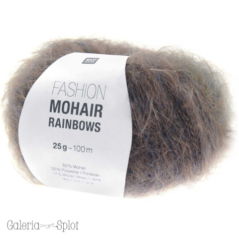 Fashion Mohair Rainbows - 006 forest